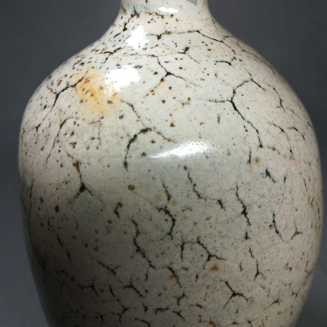 鞆徳利　保命酒徳利　蛇蝎釉　陶芸