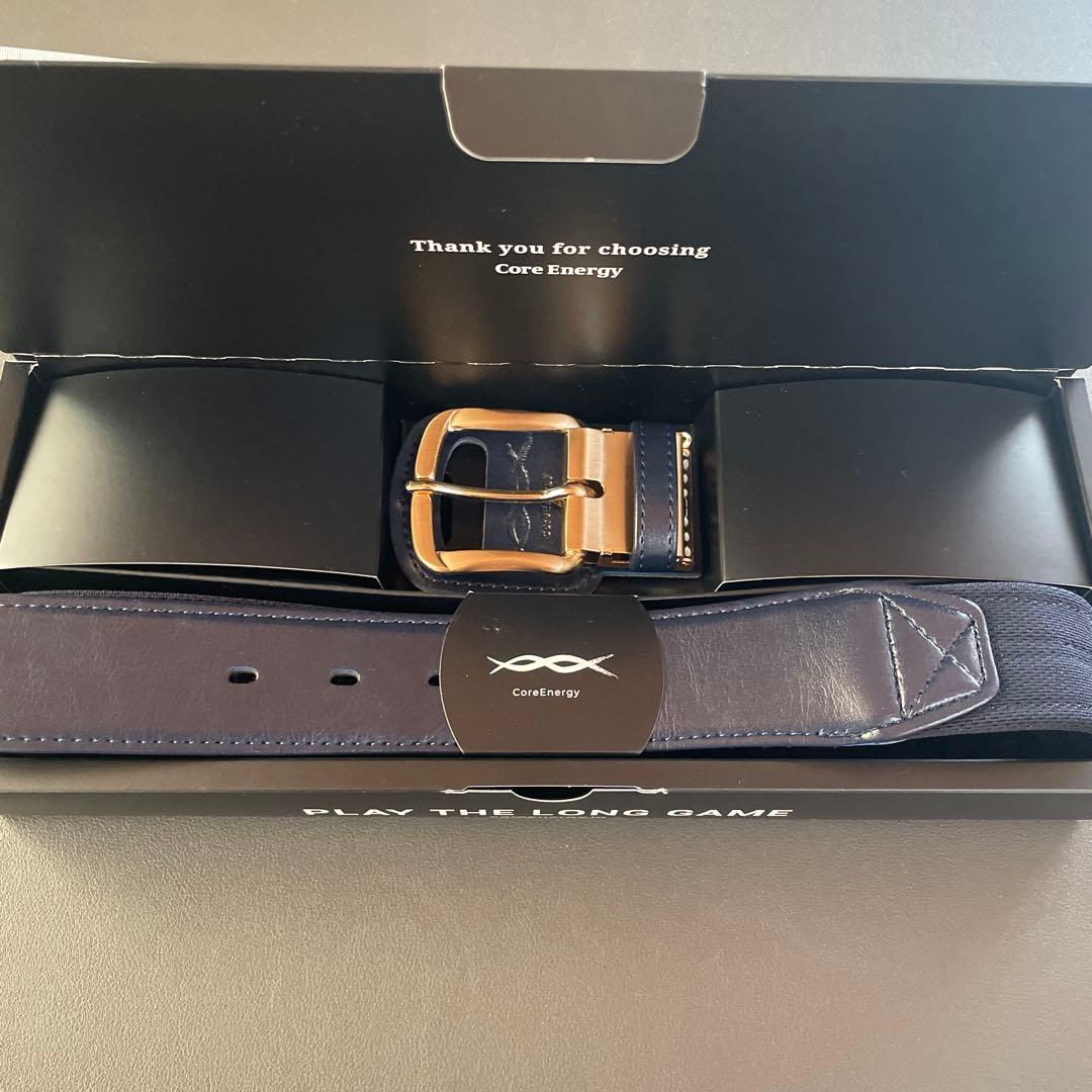 野球ベルト　コアエナジーネイビー