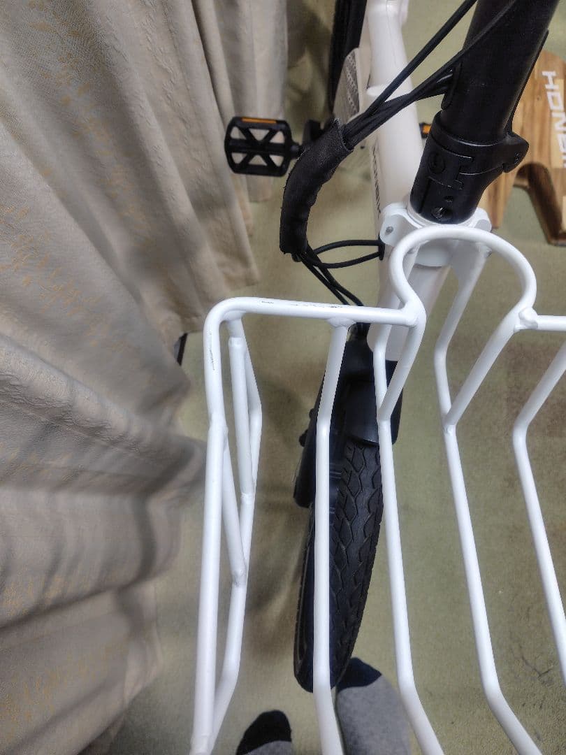 HONBIKE 折りたたみ自転車 ホワイト