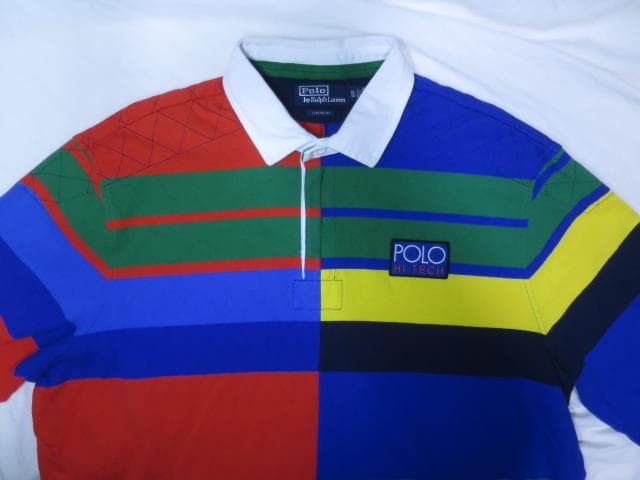 XL POLO HI TECH ラガー シャツ マルチカラー ラルフローレン