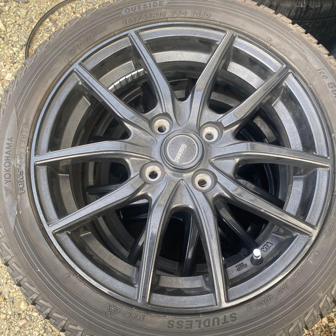 165/55R15 スタッドレスホイールセット