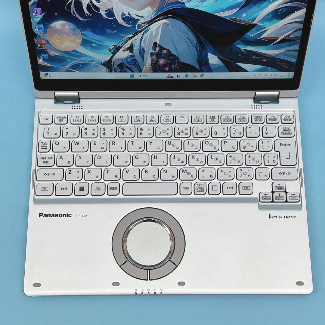 057良品 i7 512GB レッツノートCF-QV1 第11世代 office