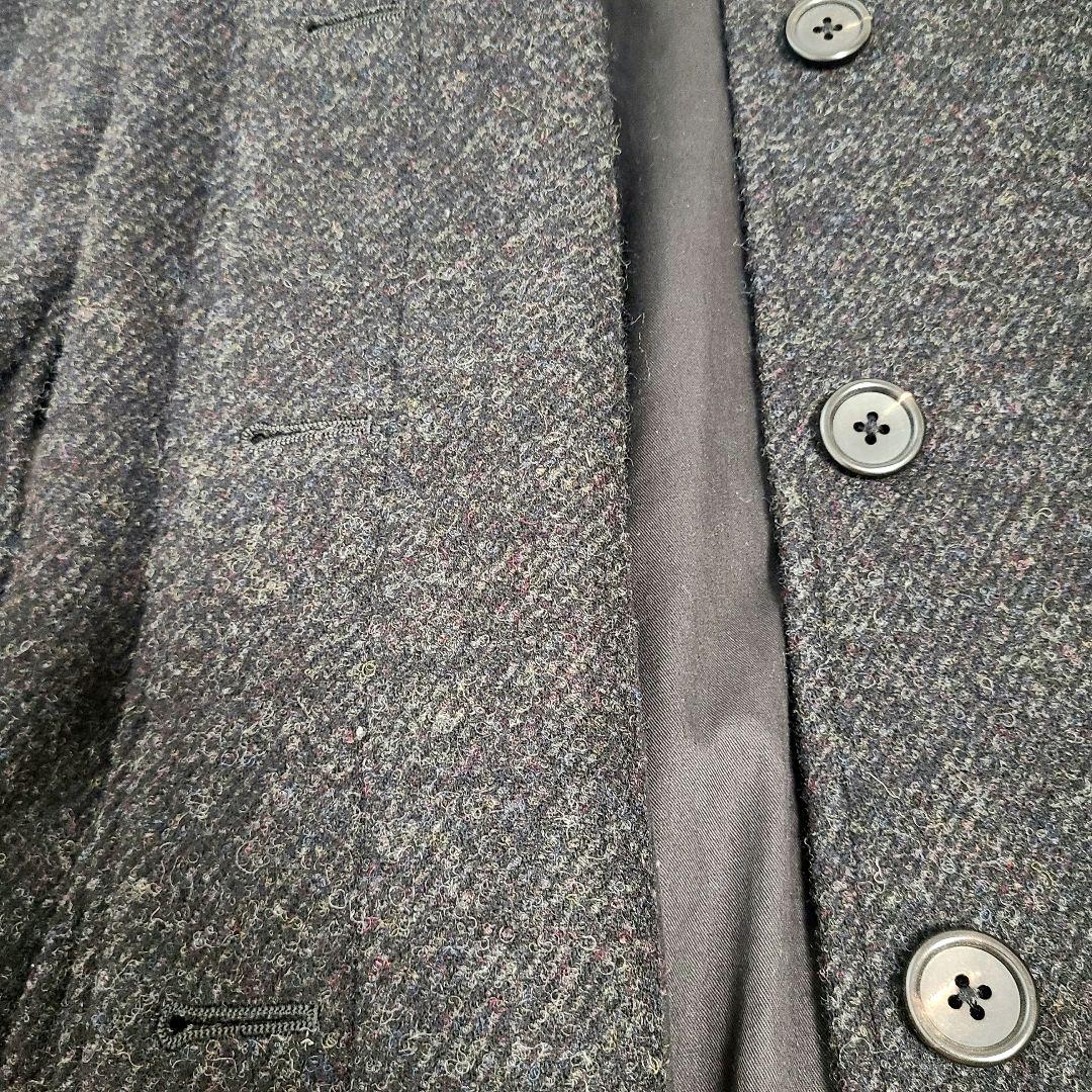 マーガレットハウエル ヘリンボーン ウールトレンチコート ミドル丈 ベルト付