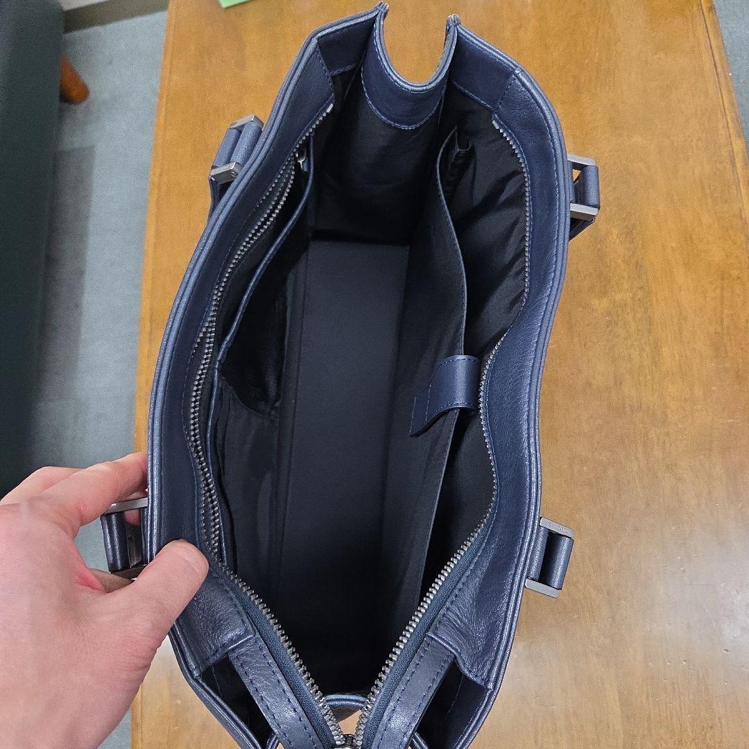 土屋鞄　プロータ　スクエアトート（防水）ダークネイビー