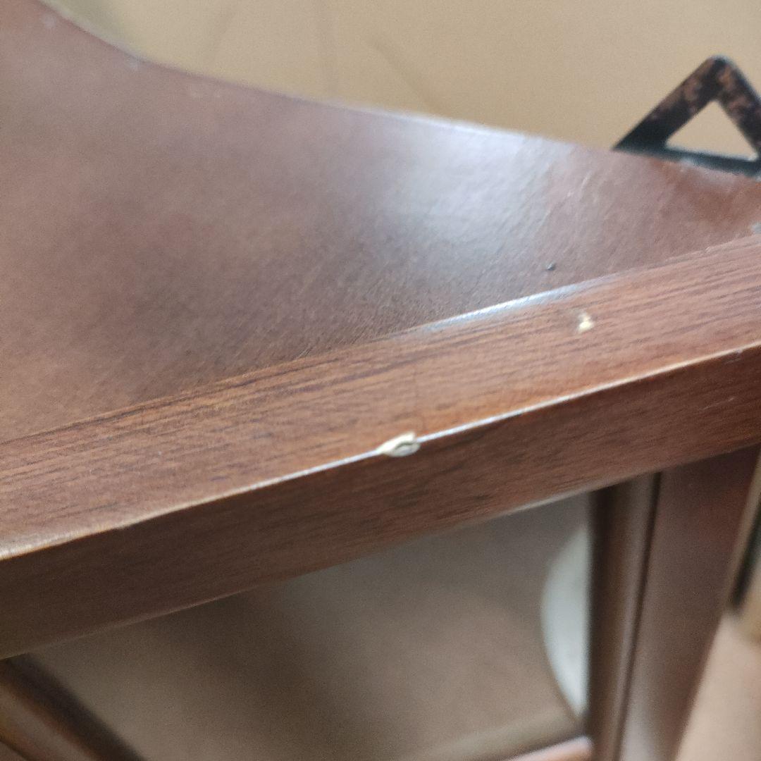 【直接お渡し可】木製 キャビネット アンティーク 飾り棚 壁掛け