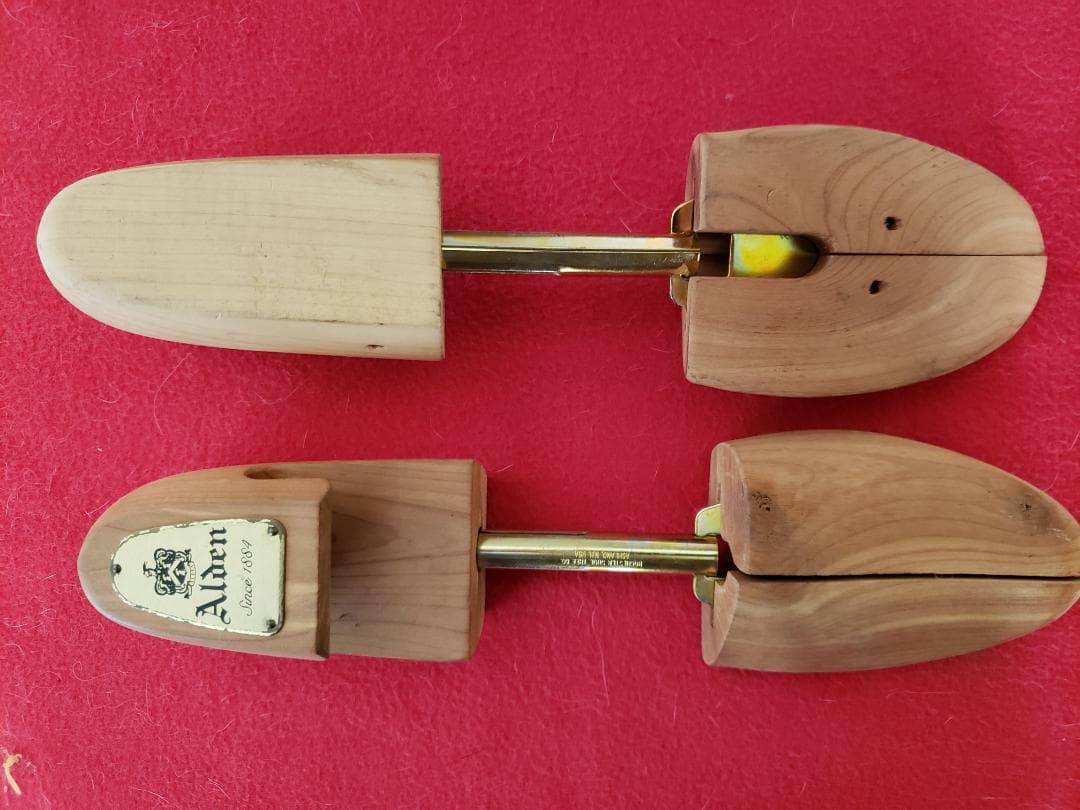 オールデン Shoetree,Shoehorn,Brush,Cream 計4点