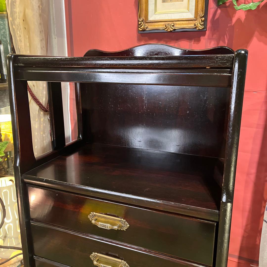 ヴィンテージ ニチハン　アンティークPT ３DR 　キャビネット　昭和レトロ