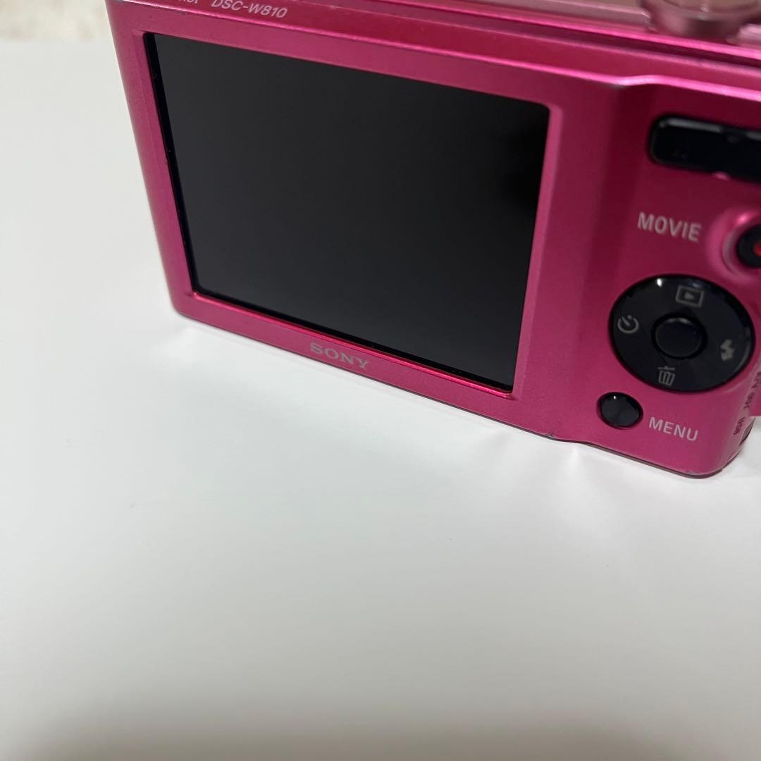 【美品】Sony Cyber-shot DSC-W810 デジカメ ピンク