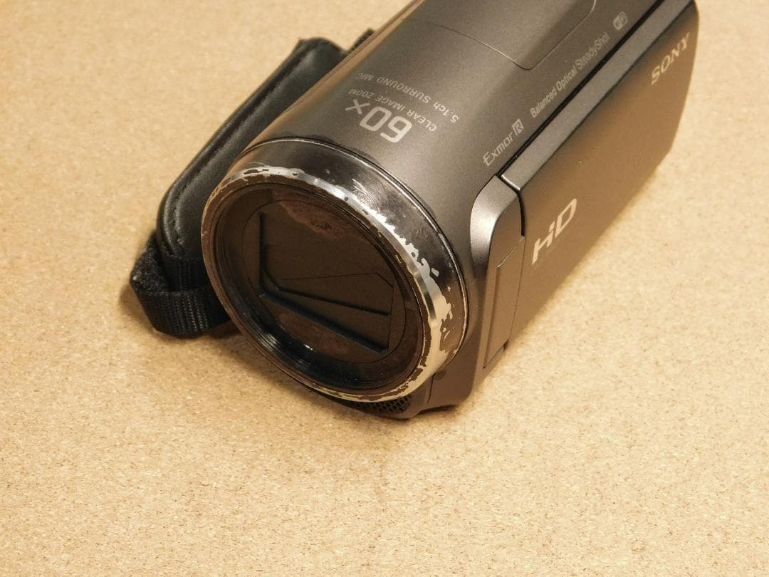 ＠★ＳＯＮＹ★ビデオカメラ（ＨＤＲ－ＣＸ６８０）ブロンズブラウン★痛み有☆