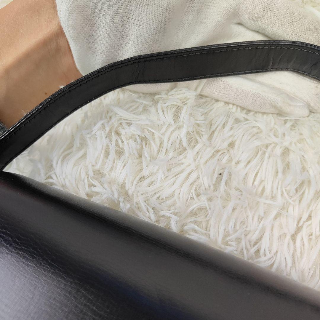 本日限定価格　グッチ　ハンドバッグ　ワンショルダー　肩掛け　ネイビー　GG金具