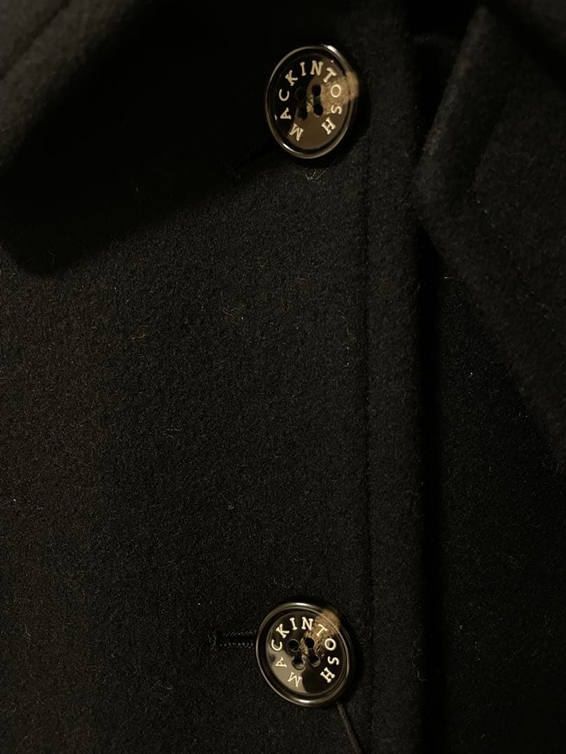 最安値　2025新作　マッキントッシュ HUMBIE ウールコート 6 ネイビー