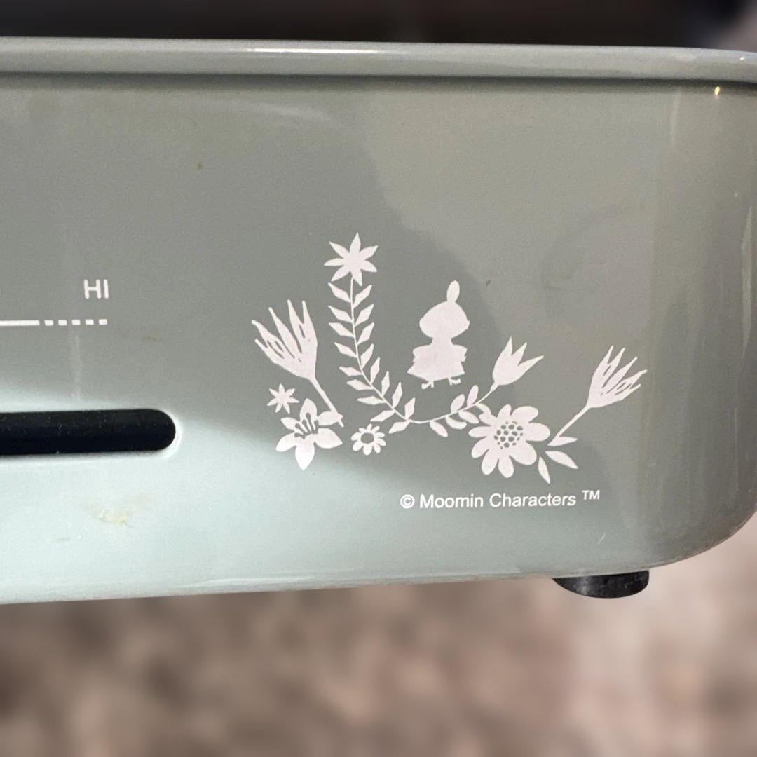 ムーミンコラボBRUNO コンパクトホットプレート グリーン