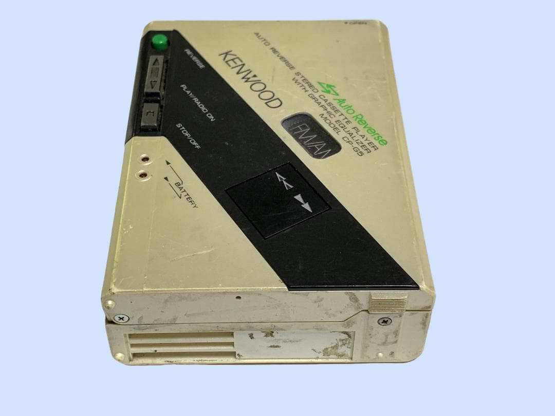M8052 KENWOOD ポータブルカセットプレーヤー CP-G5