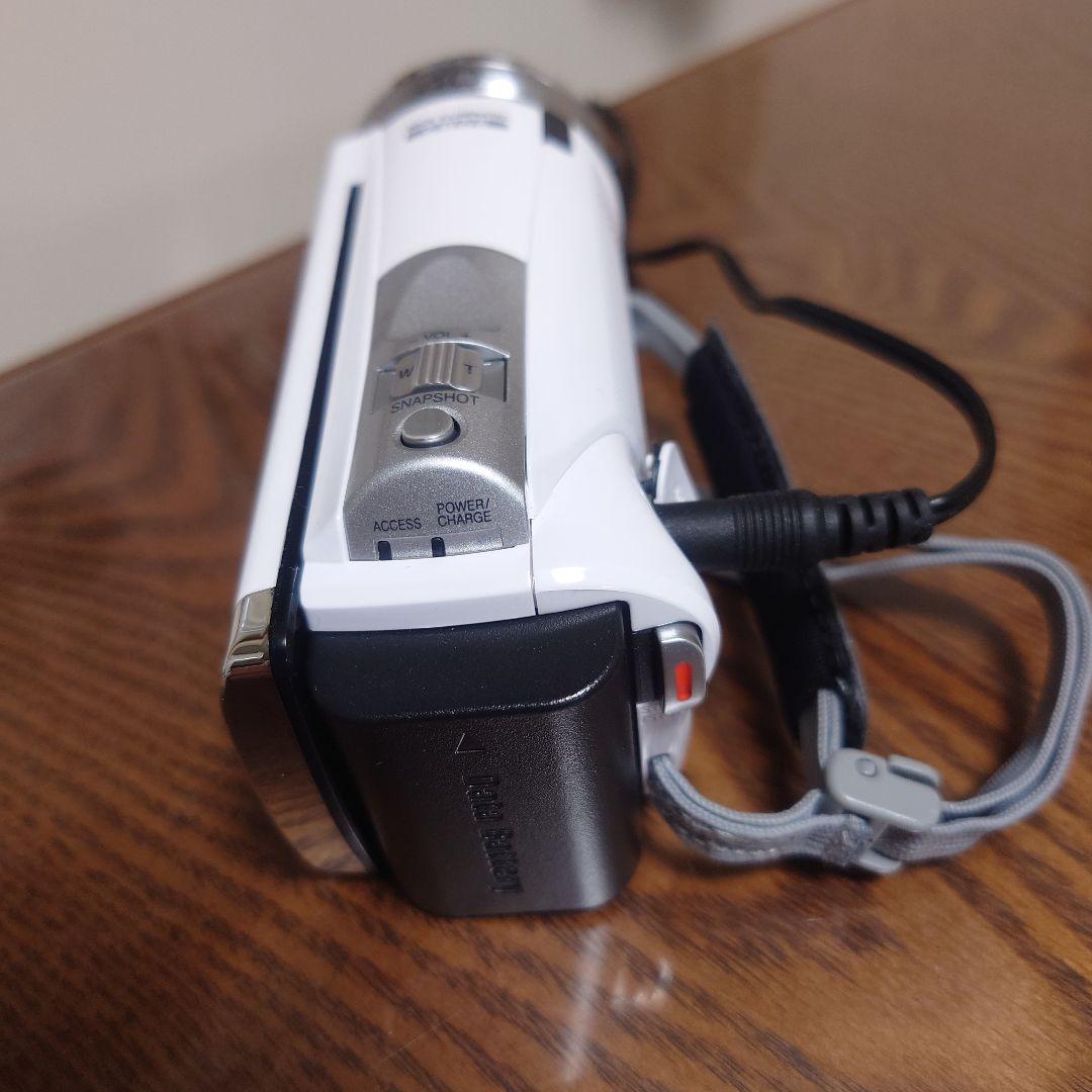 【動作確認済み❗】JVC　GZ-HM390　ビデオカメラ　ホワイト