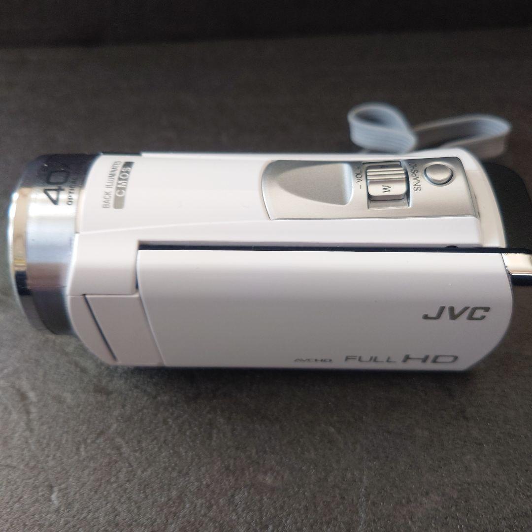 【動作確認済み❗】JVC　GZ-HM390　ビデオカメラ　ホワイト