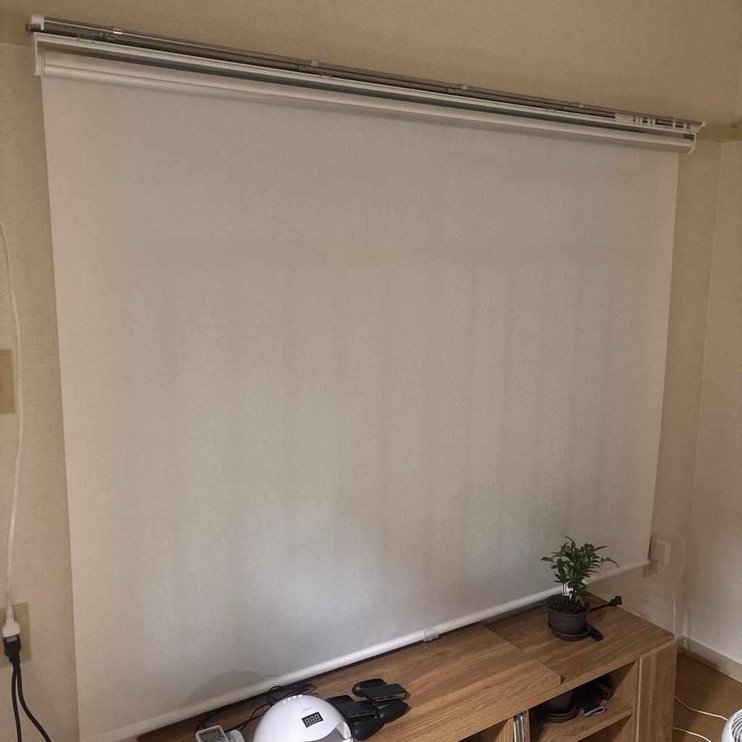 TOSO ロールスクリーン ホワイト 幅1800mm×高さ1500mm
