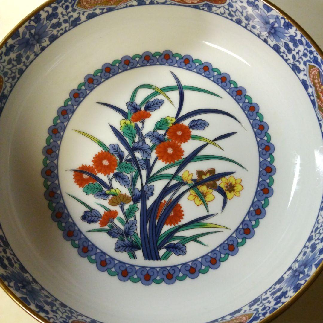 花柄 陶磁器 大皿