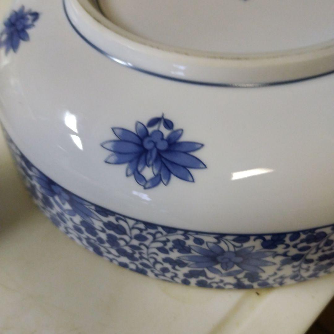 花柄 陶磁器 大皿