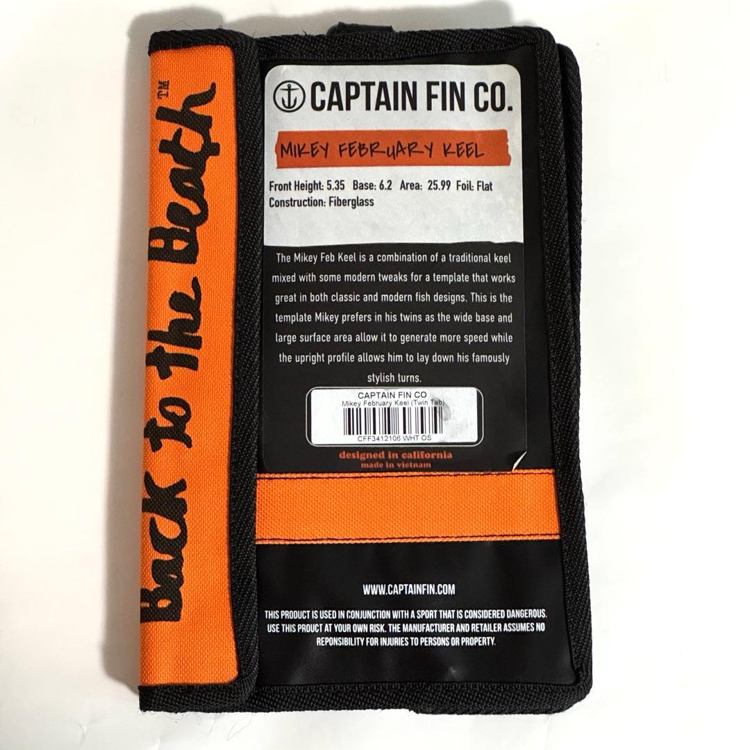 CAPTAIN FIN /MIKEY FEBRUARY ツイン キール(FCS）