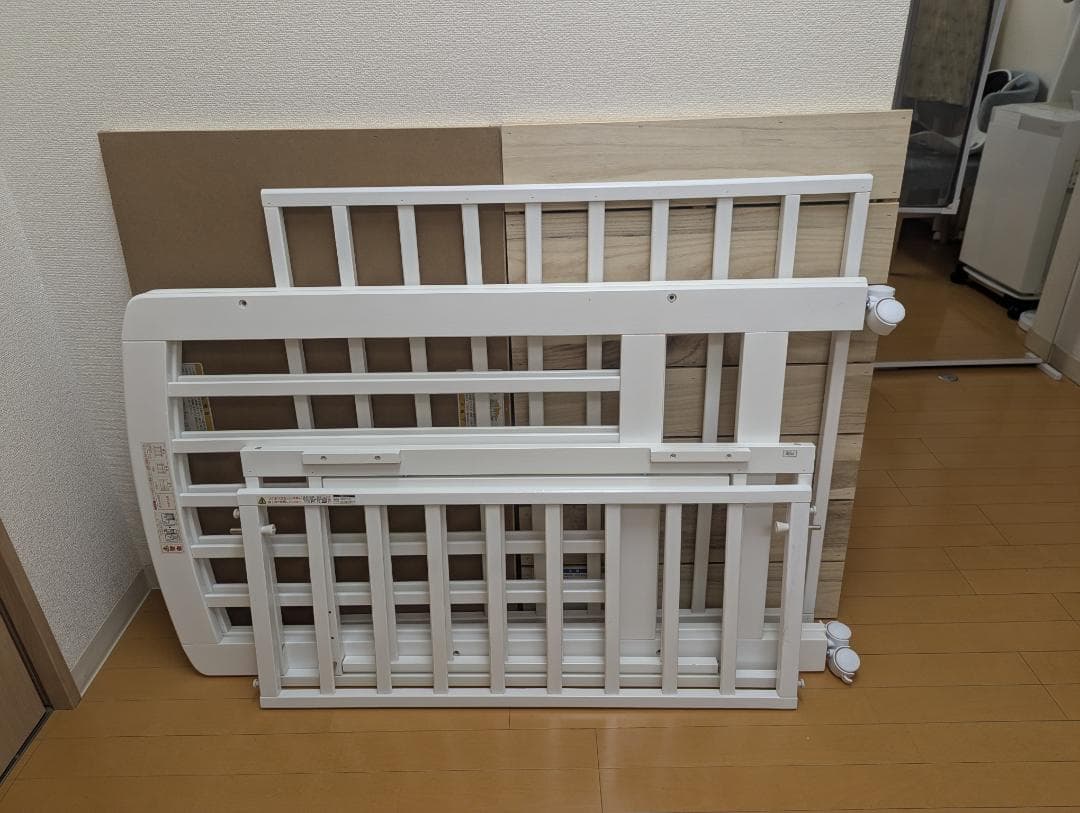 KATOJI _ハイポジションミニベッド +マットレス+ベッドガード【引取のみ】