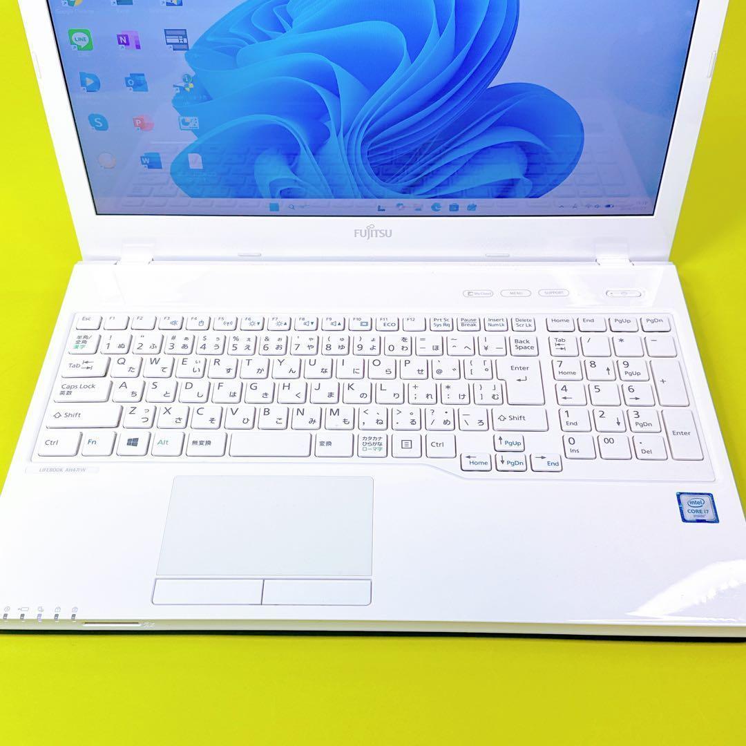 極速i7‼️新品SSD ノートパソコン win11 ワードエクセル オフィ 薄型