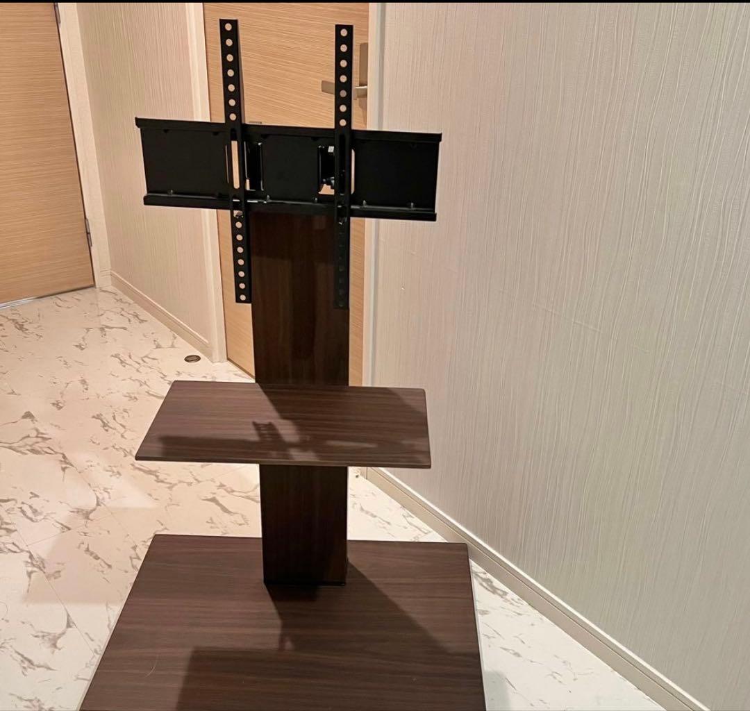 テレビスタンド ダークブラウン