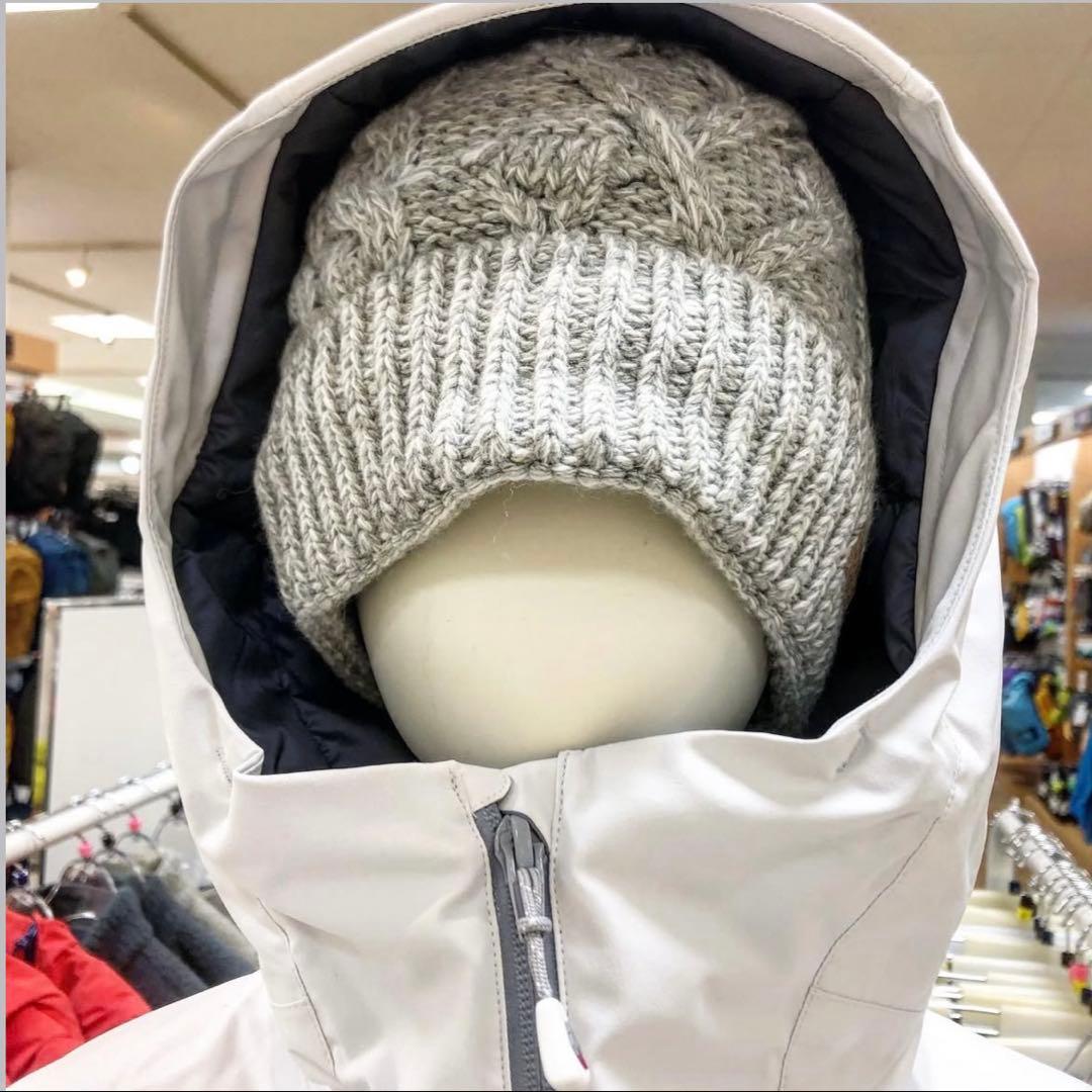 mont-bell パウダーホップパーカ アイスホワイト