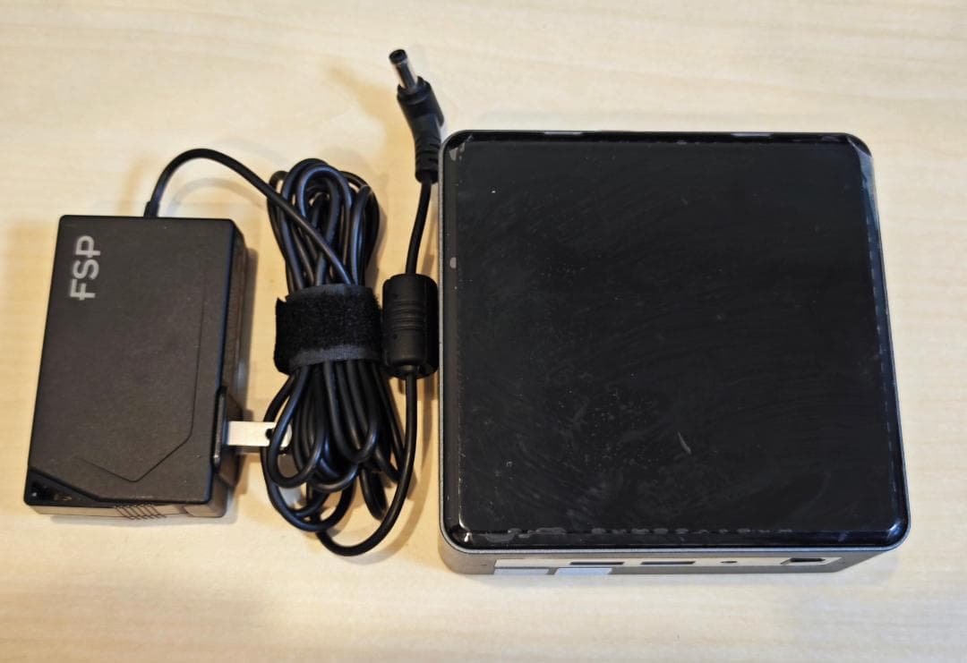 ミニPC INTEL NUC7JY Celeron4005 Mem4GB eMMC32GB
