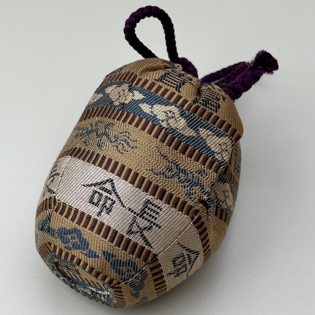 備前焼 茶入 小壺 共箱・仕覆付き 骨董品　アンティーク