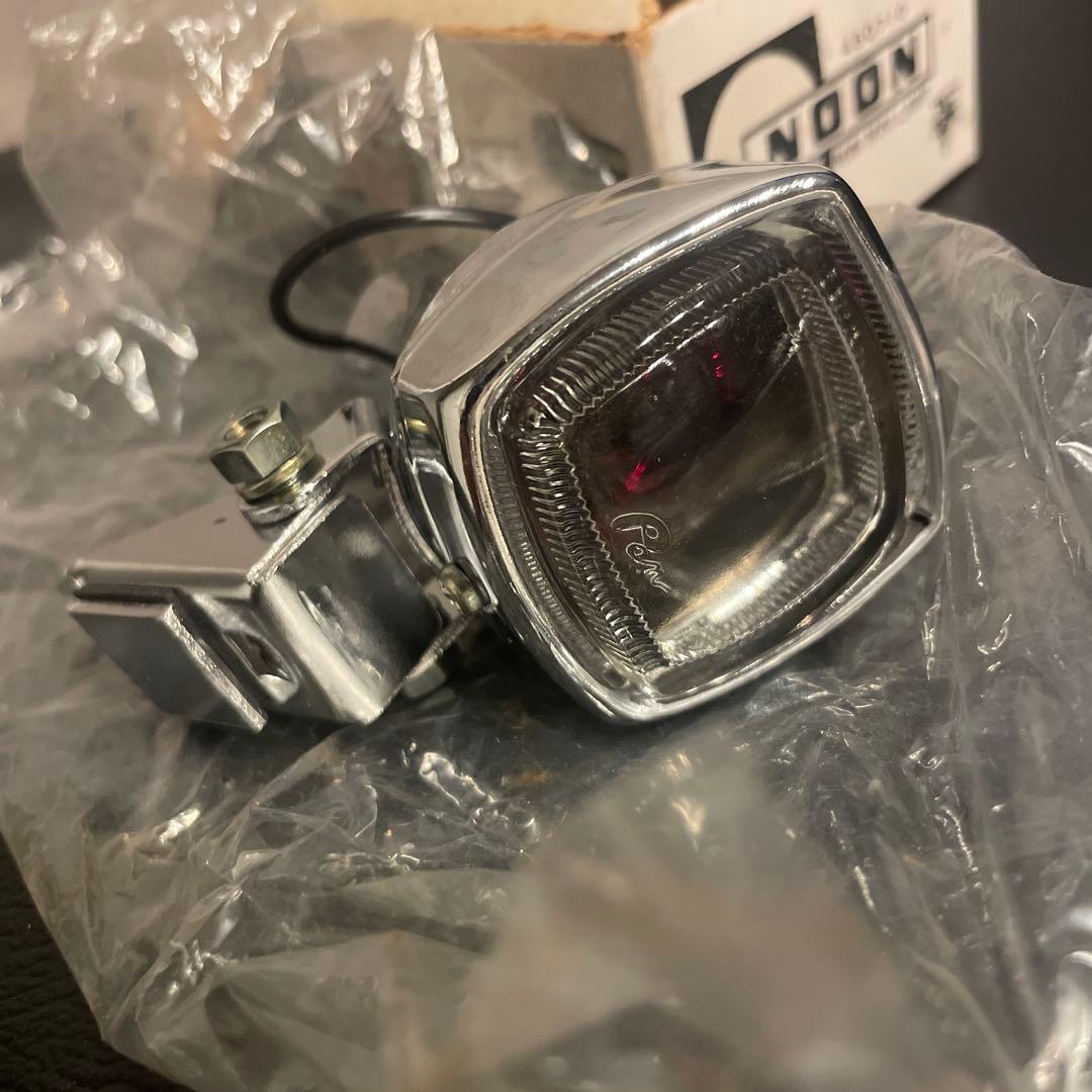 pan 当時物フォグランプ　レッド