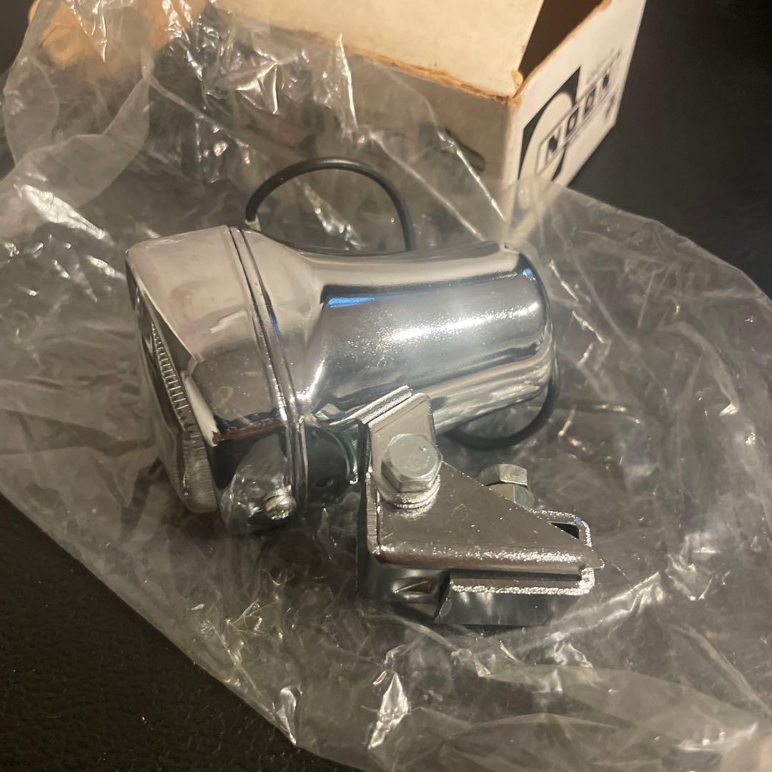 pan 当時物フォグランプ　レッド