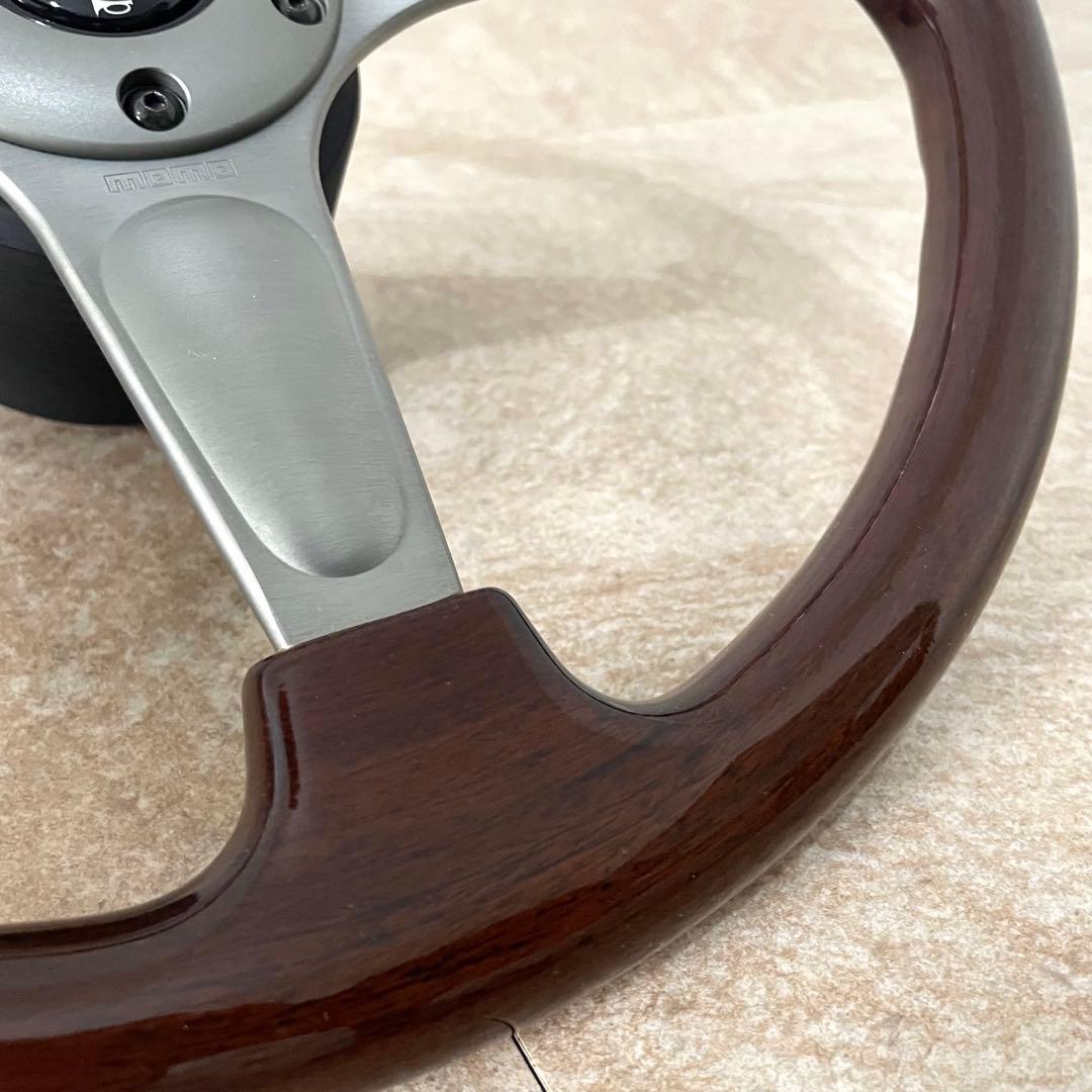 MOMO ウッドステアリング 37cm