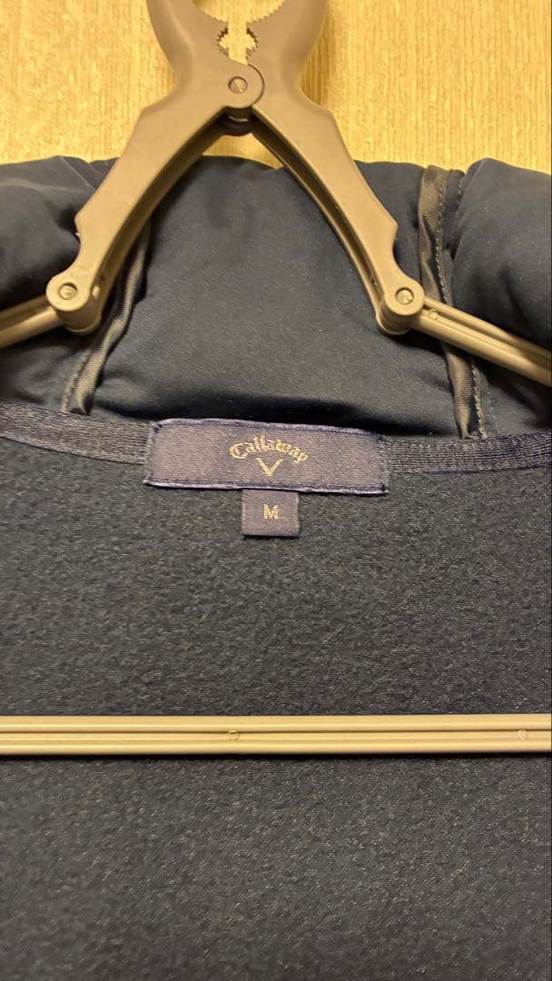 キャロウェイ ゴルフウェア 秋 冬 フルジップ中綿スウェット Mサイズ