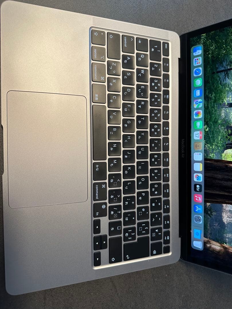M1チップ Macbook Air 2020 メモリ8gb SSD512gb