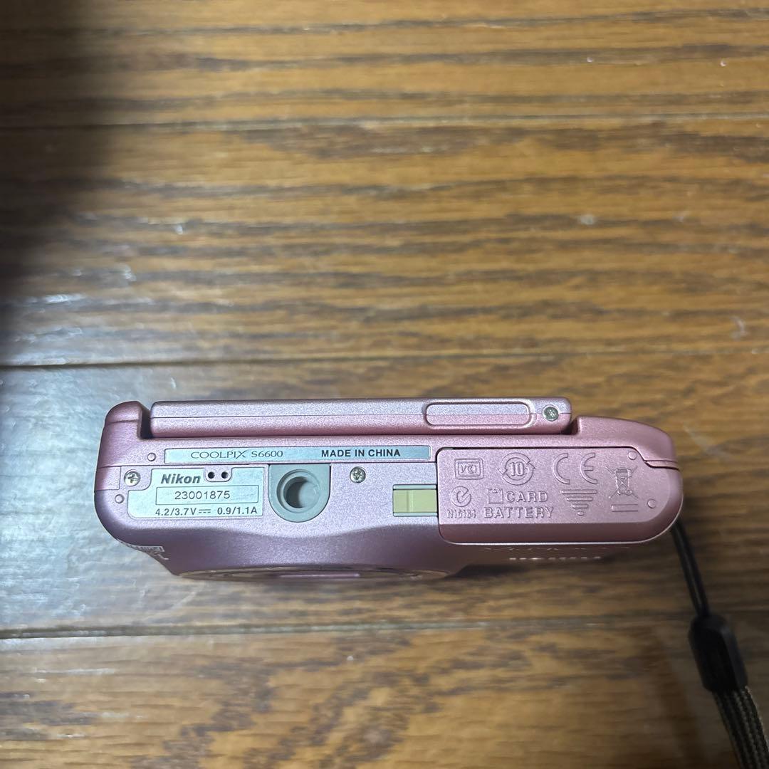 Nikon ニコン　COOLPIX S6600 ピンク　デジカメ