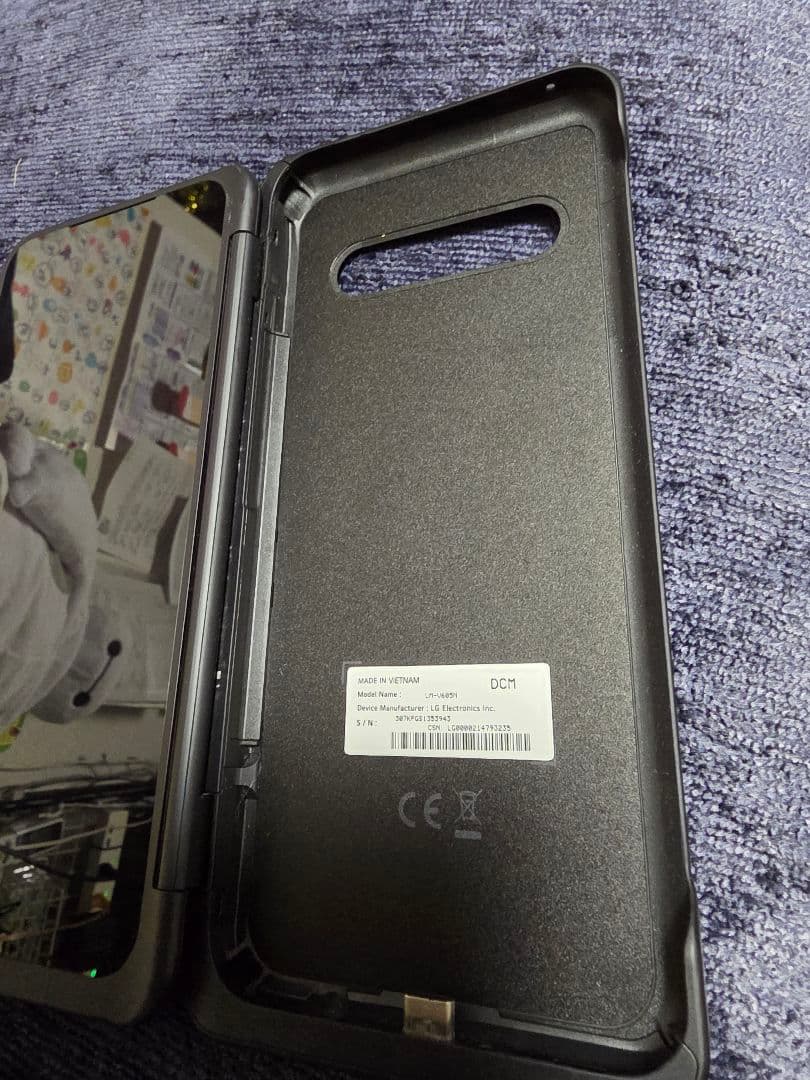 LG V60 ThinQ L-51A 純正デュアルケースのみ