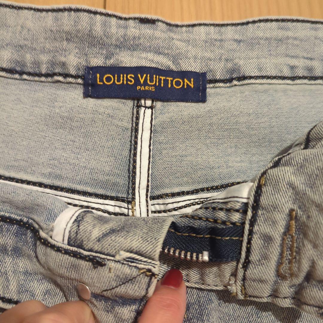 LOUIS VUITTON ロゴ入りデニム