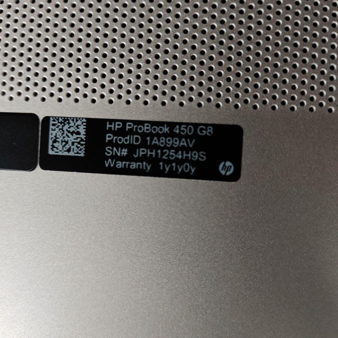 その他ノートPC本体 HPproBook450G8