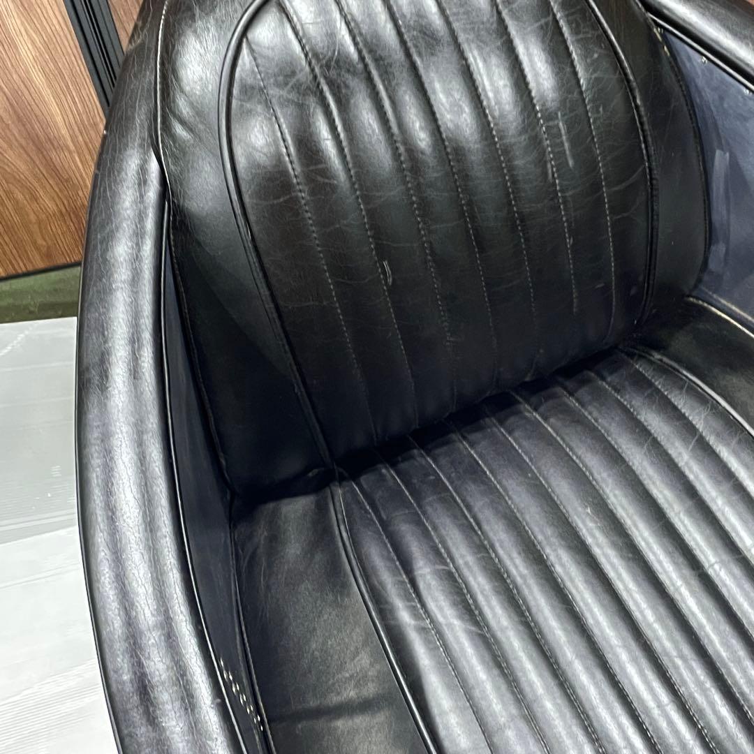 ◎レア 1人掛けソファ アビエイター アメリカンビンテージスタイル アルミ