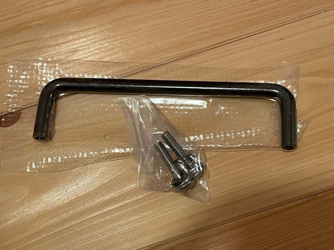 【新品・未開封】Toolbox 把手の金物 φ9 鉄 W150 7本