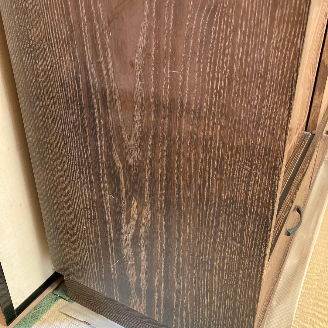 水屋箪笥　茶箪笥　飾り棚　昭和レトロ