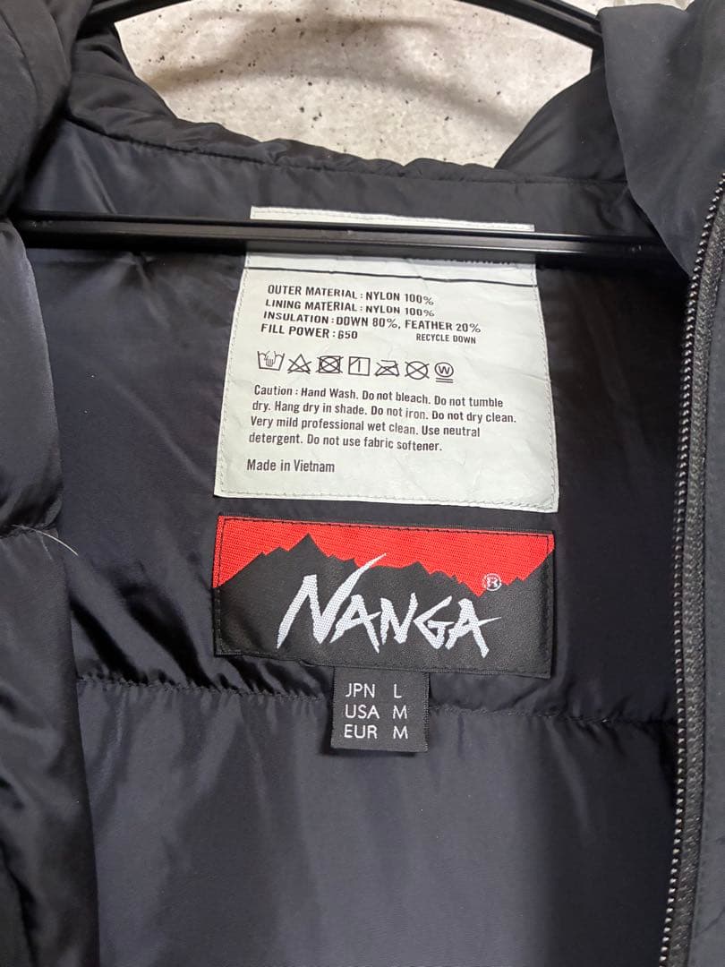 【最終値下げ】NANGA ダウンジャケット L