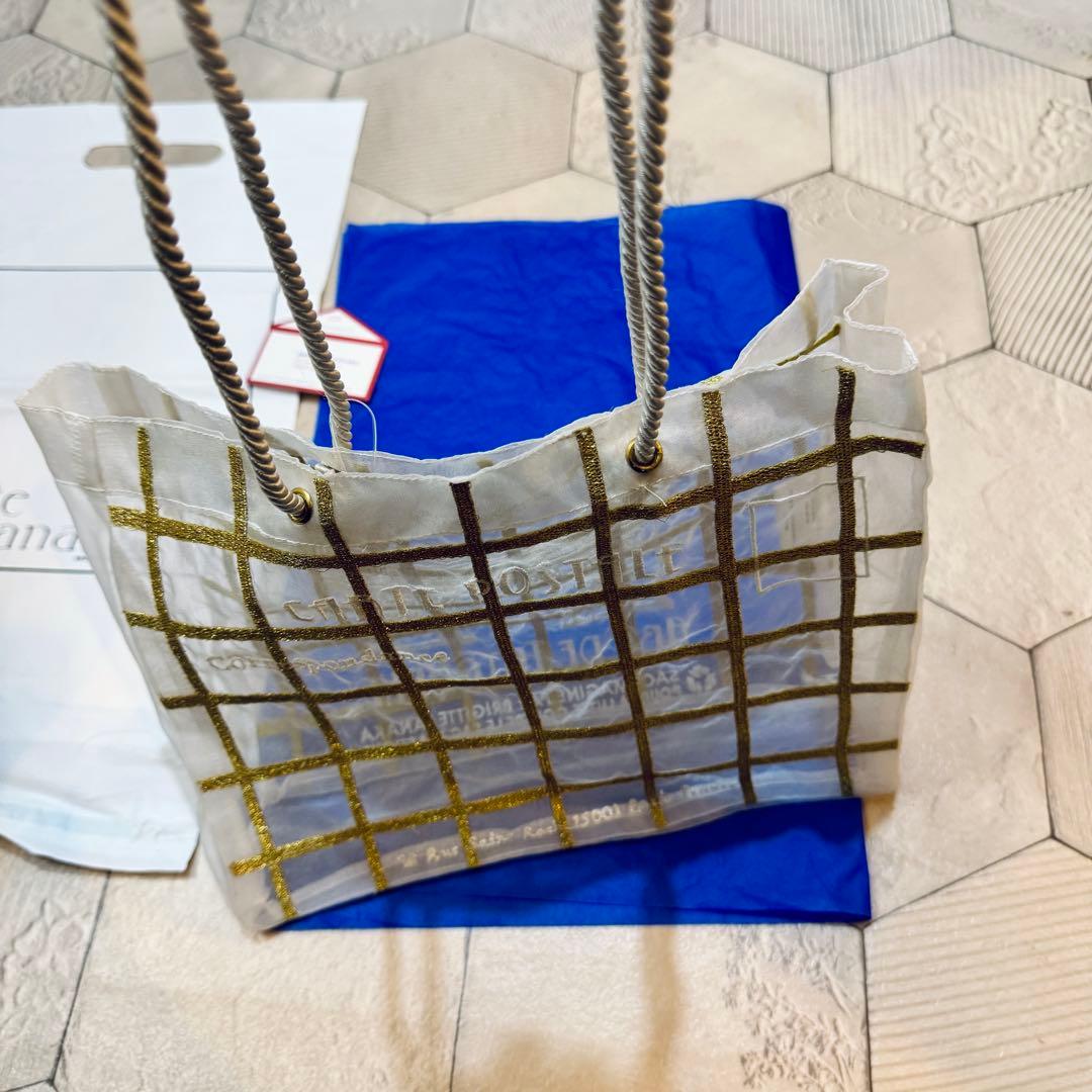 新品 BRIGITTE TANAKA ブリジットタナカ オーガンジーバッグ凱旋門