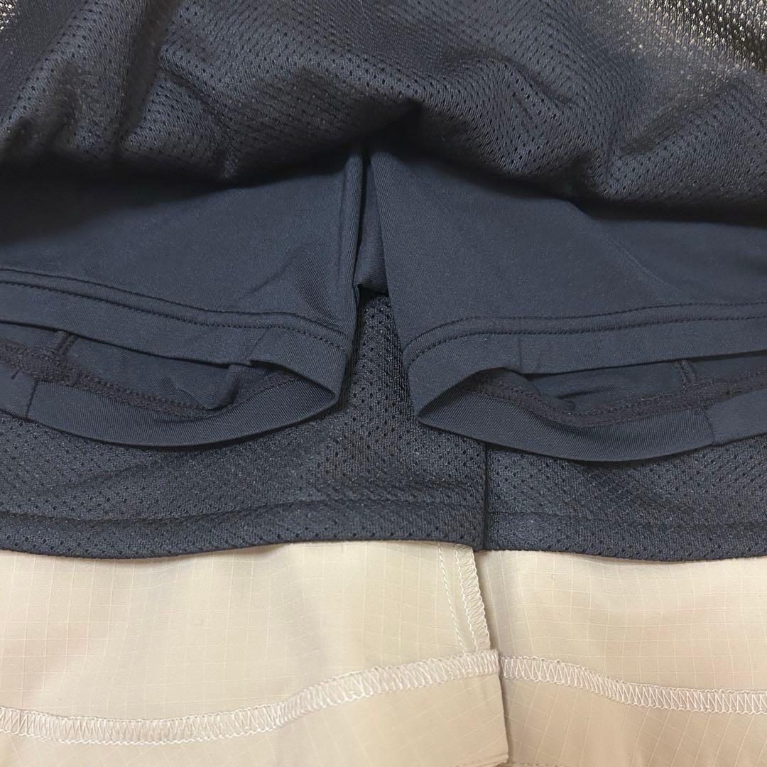 テーラーメイド　フレアスカート　ベージュ　XS