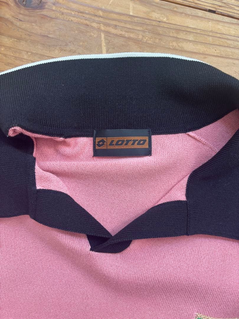 Lotto ポロシャツ ピンク イタリア国旗