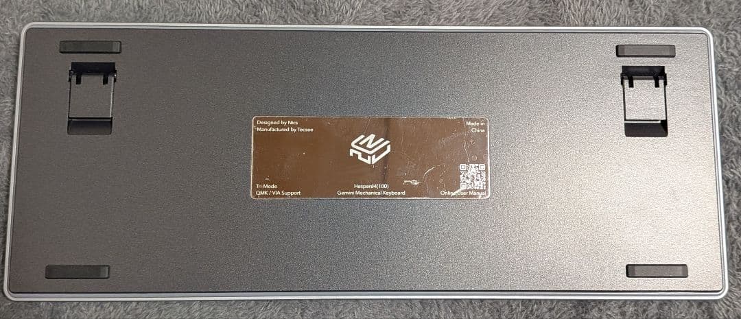 世界初 デュアルアクションキーボード Nics Hesper64(100)