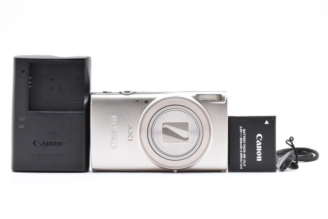【美品】キヤノン CANON IXY 650 シルバー コンパクトデジタルカメラ