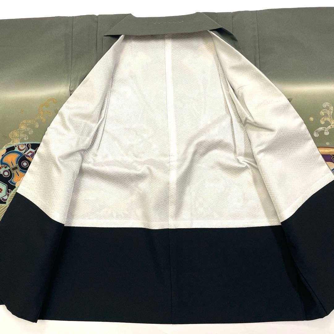 七五三 羽織セット 男の子 羽織 着物 長襦袢 半衿付き 5歳 No.138