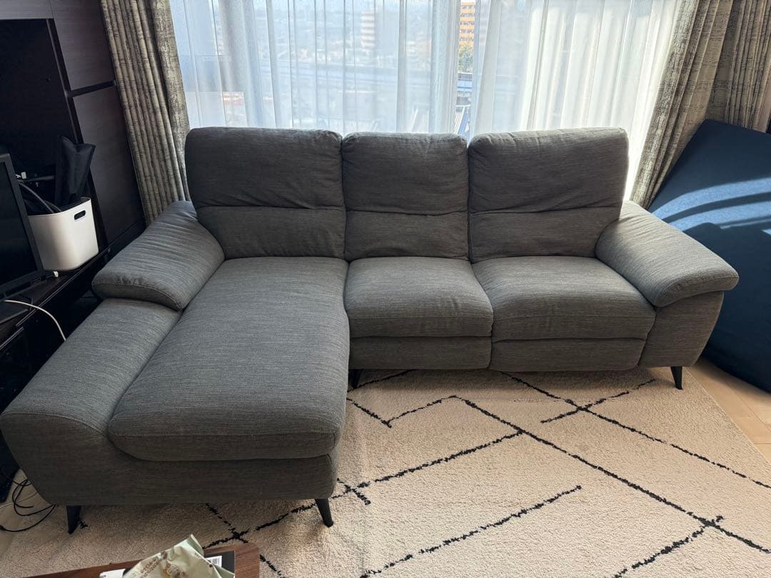 ニトリ 電動リクライニングソファ 3人掛け