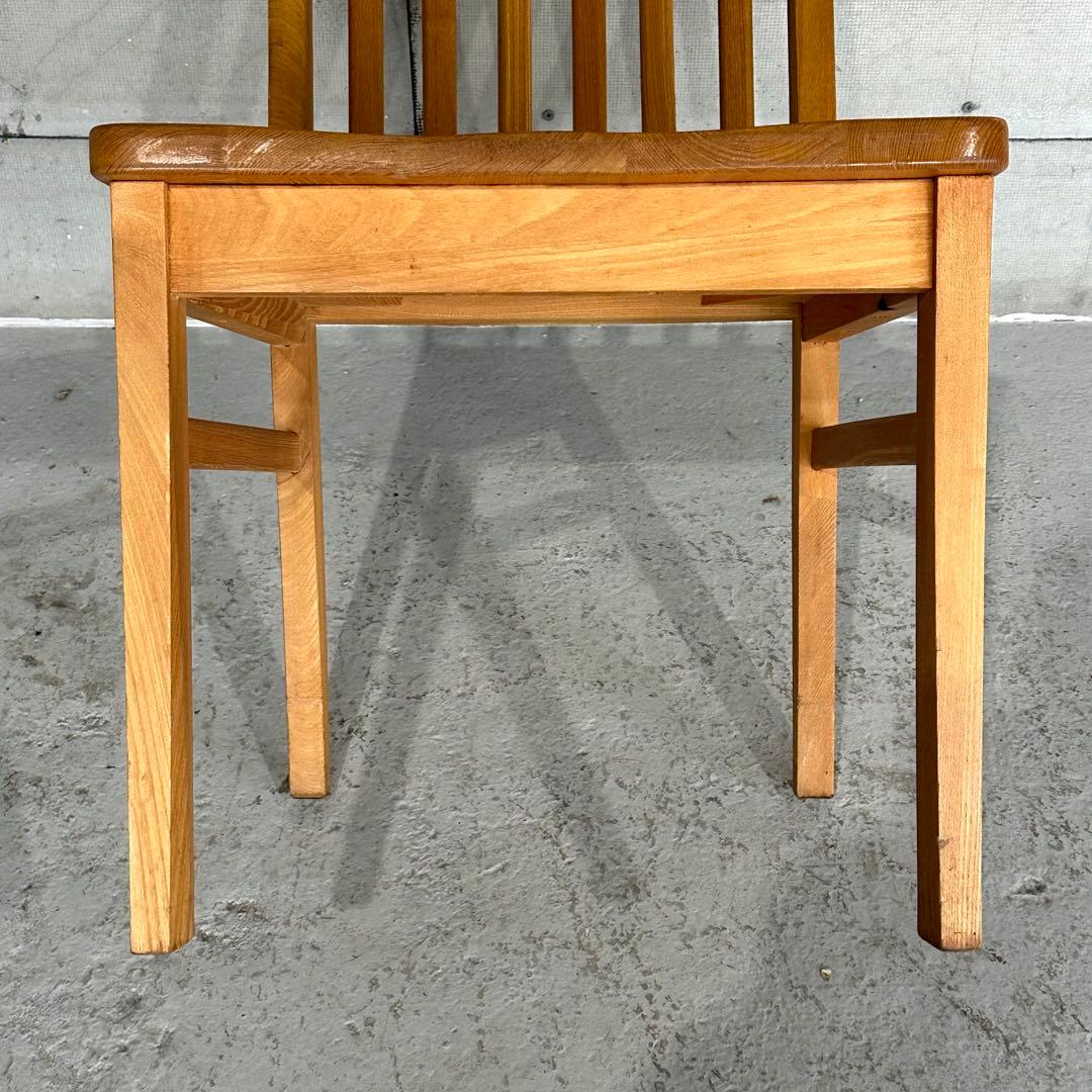 ★杉本家具★ ホワイトオーク無垢 ダイニングチェア｜オイル塗装 高級家具 ②